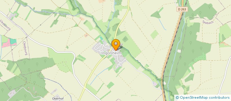 localisation de l'entreprise ASSOCIATION FONCIERE INGOLSHEIM  INGOLSHEIM