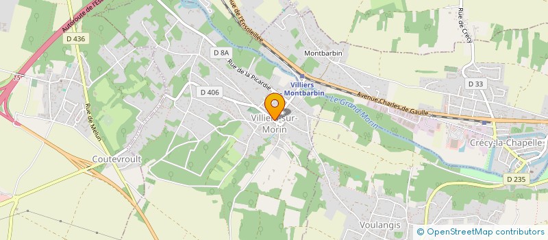 localisation de l'entreprise ASSOCIATION FONCIERE INTERCOMMUNALE D AMENAGEMENT FONCIER AGRICOLE ET FORESTIER DE COUTEVROULT-VILLIERS SUR MORIN à VILLIERS-SUR-MORIN
