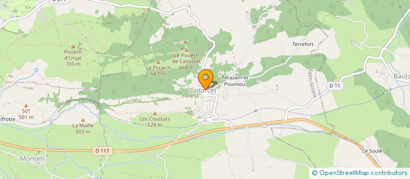 localisation de l'entreprise ASSOCIATION FONCIERE PASTORALE AUTORISEE DE MONTAGAGNE à MONTAGAGNE
