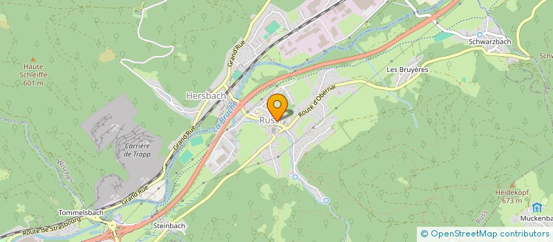 localisation de l'entreprise ASSOCIATION FONCIERE PASTORALE AUTORISEE SOUS LE CHENOT à SOLBACH