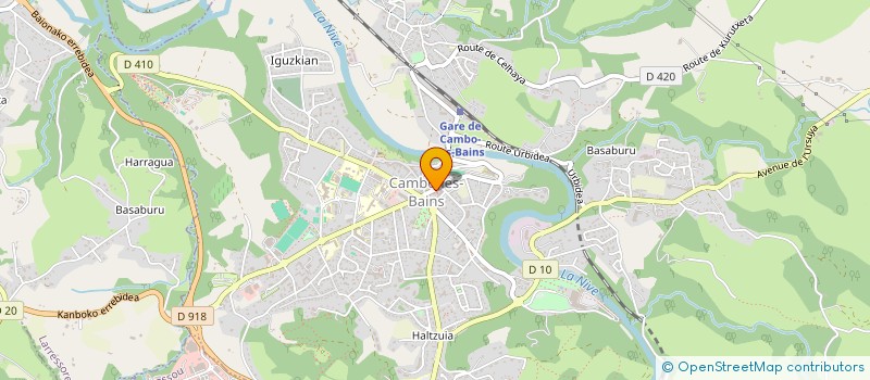 localisation de l'entreprise ASSOCIATION FONCIERE PASTORALE D HIRU XARA  AINHOA