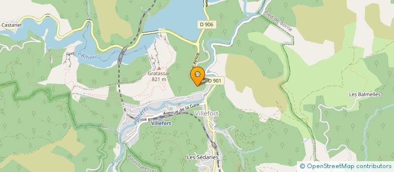 localisation de l'entreprise ASSOCIATION FONCIERE PASTORALE DE COMBRET  ALTIER