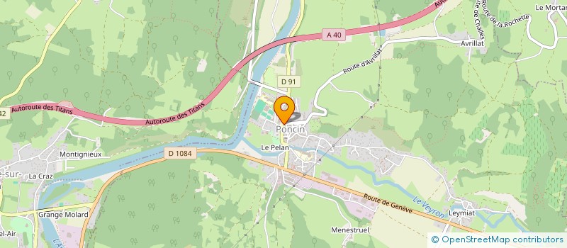 localisation de l'entreprise ASSOCIATION FONCIERE PASTORALE DE SERRIERES-SUR-AIN à SERRIERES-SUR-AIN