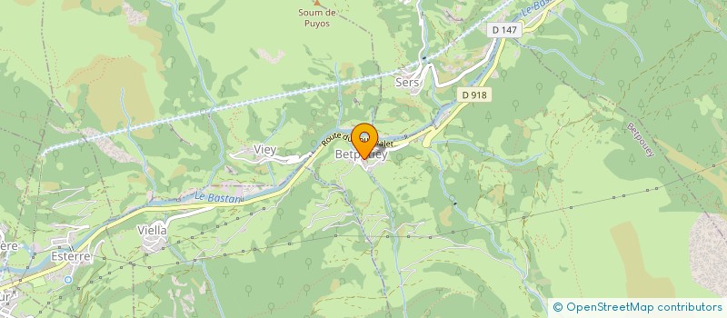 localisation de l'entreprise ASSOCIATION FONCIERE PASTORALE DU CAMPBIELH à GAVARNIE-GEDRE