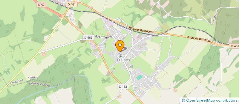 localisation de l'entreprise ASSOCIATION FONCIERE REMEMBREMENT à LES PREMIERS SAPINS