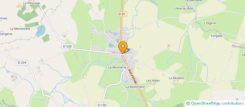 localisation de l'entreprise ASSOCIATION FONCIERE REMEMBREMENT à MONTAUDIN