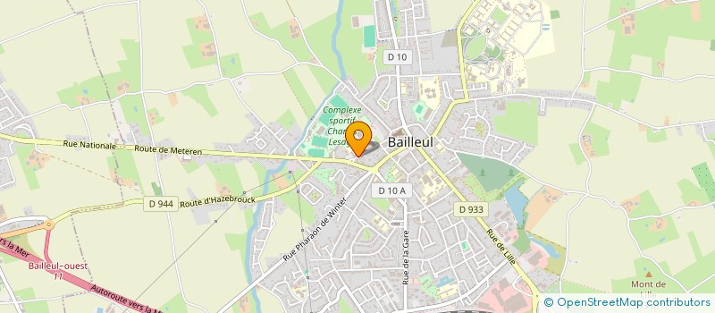 localisation de l'entreprise ASSOCIATION FONCIERE SCOLAIRE DE BAILLEUL à BAILLEUL