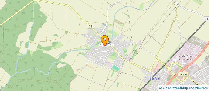 localisation de l'entreprise ASSOCIATION FONCIERE URBAINE AUTORISEE MITTELFELD  SAND