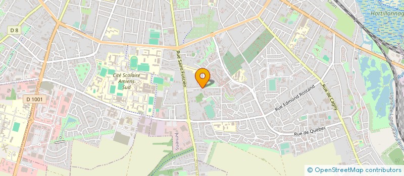 localisation de l'entreprise ASSOCIATION FONCIERE URBAINE F.A.R à AMIENS