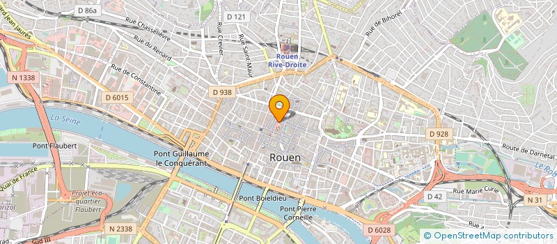 localisation de l'entreprise ASSOCIATION FONCIERE URBAINE LIBRE DU CLOS DES ESSARTS (AFUL DU CLOS DES ESSARTS) à ROUEN