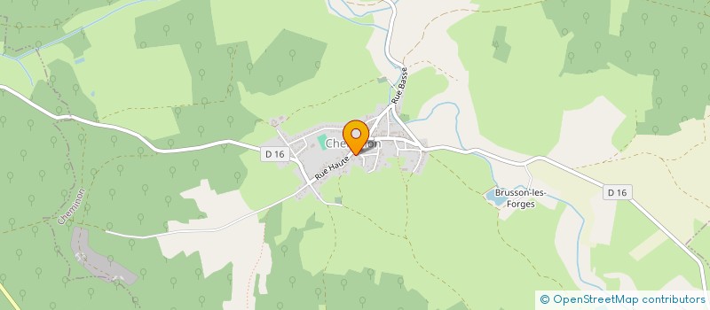 localisation de l'entreprise ASSOCIATION FONCIERE VILLERS LE SEC  VILLERS-LE-SEC