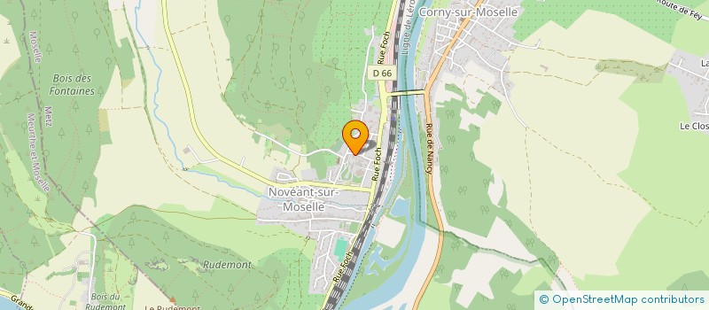 localisation de l'entreprise ASSOCIATION FONDATION BOMPARD  NOVEANT-SUR-MOSELLE