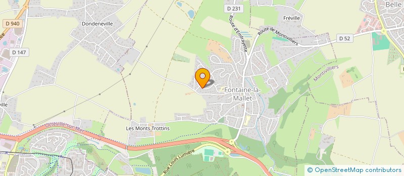 localisation de l'entreprise ASSOCIATION FONTAINAISE MAQUETTISME  FONTAINE-LA-MALLET