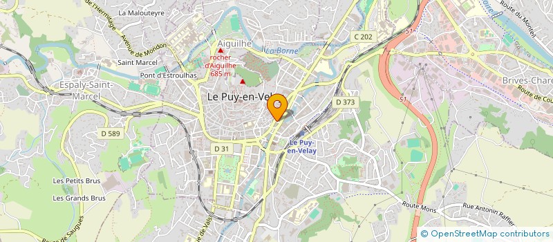 localisation de l'entreprise ASSOCIATION FOOT DES VETERANS PORTUGAIS à LE PUY-EN-VELAY