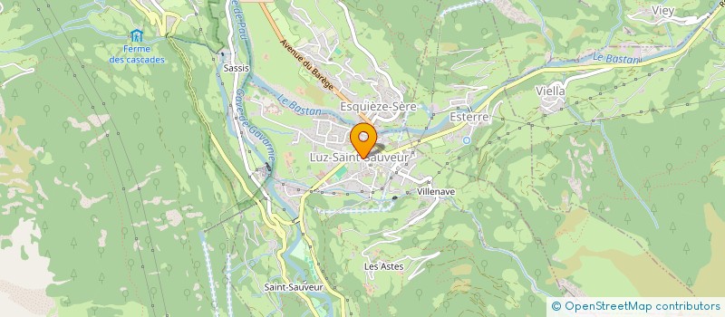 localisation de l'entreprise ASSOCIATION FOOT EN PAYS TOY à LUZ-SAINT-SAUVEUR