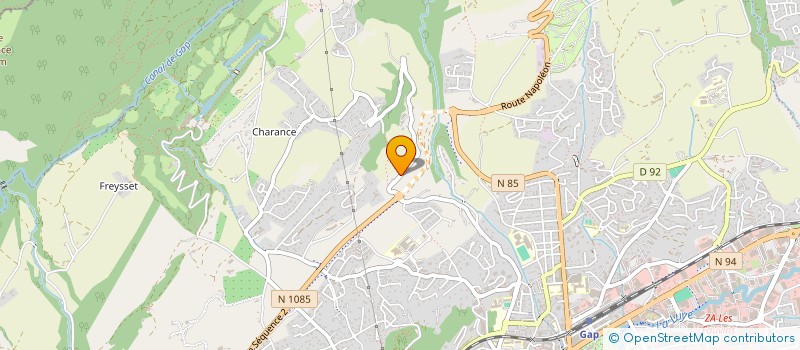 localisation de l'entreprise ASSOCIATION FOOT LOISIRS GAPENCAIS à GAP