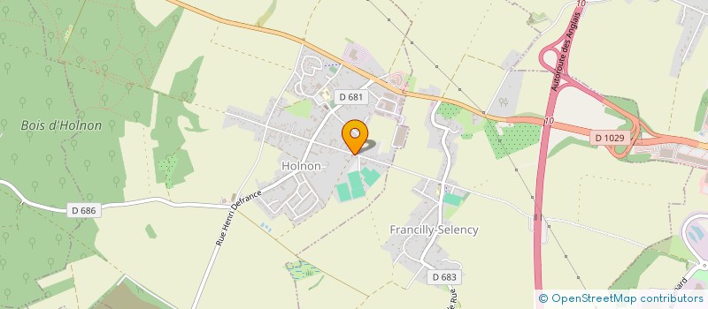 localisation de l'entreprise ASSOCIATION FOOTBALL CLUB HOLNON FAYET  HOLNON
