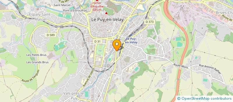 localisation de l'entreprise ASSOCIATION FOOTBALL PORTUGAIS à LE PUY-EN-VELAY