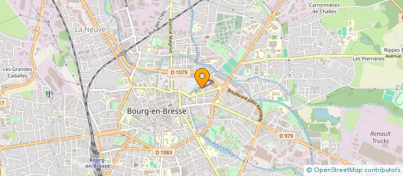 localisation de l'entreprise ASSOCIATION FORCE OUVRIERE CONSOMMATEURS (AFOC) DU DEPARTEMENT DE L'AIN à BOURG-EN-BRESSE