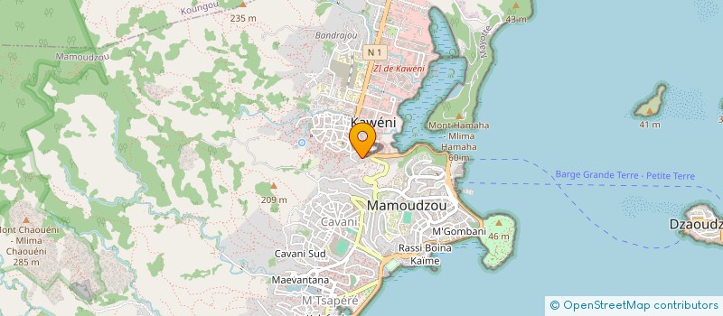 localisation de l'entreprise ASSOCIATION FORCE OUVRIERE DES CONSOMMATEURS à MAMOUDZOU