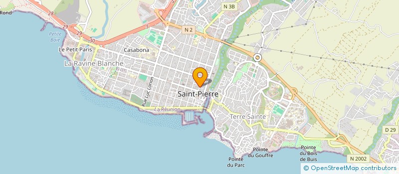 localisation de l'entreprise ASSOCIATION FORMA SCIENCES à SAINT-PIERRE