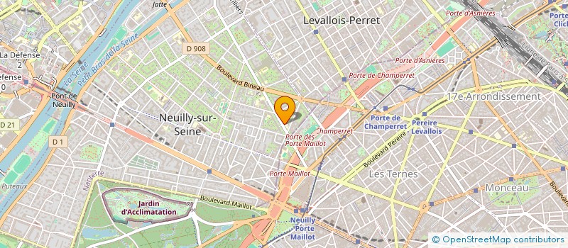localisation de l'entreprise ASSOCIATION FORMATION à NEUILLY-SUR-SEINE