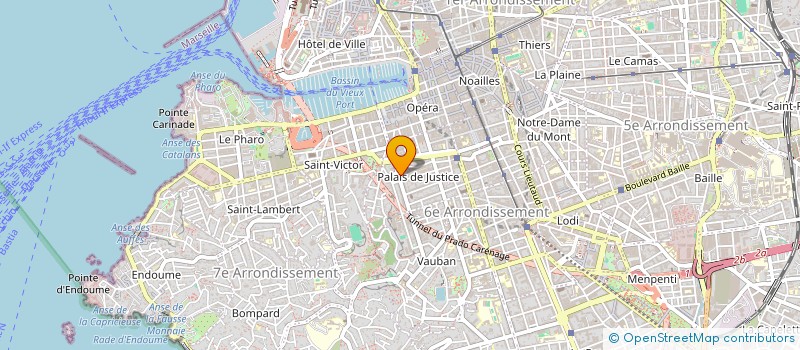 localisation de l'entreprise ASSOCIATION FORMATION CONTINUE  MARSEILLE