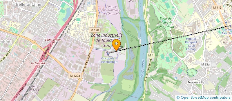 localisation de l'entreprise ASSOCIATION FORMATION CONTINUE EN BIOLOGIE ET MEDECINE à TOULOUSE