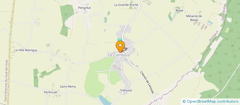 localisation de l'entreprise ASSOCIATION FORMATION ET INSERTION HANDICAP  LE CAMBOUT