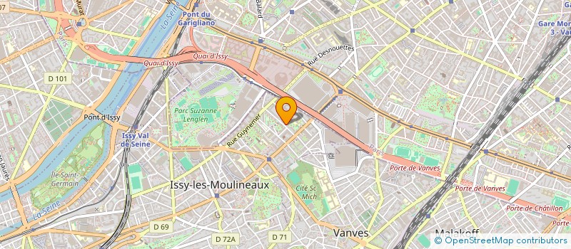 localisation de l'entreprise ASSOCIATION FORMATION, INSERTION, DEVELOPPEMENT DE L'APPRENTISSAGE ET HUMANISME à ISSY-LES-MOULINEAUX
