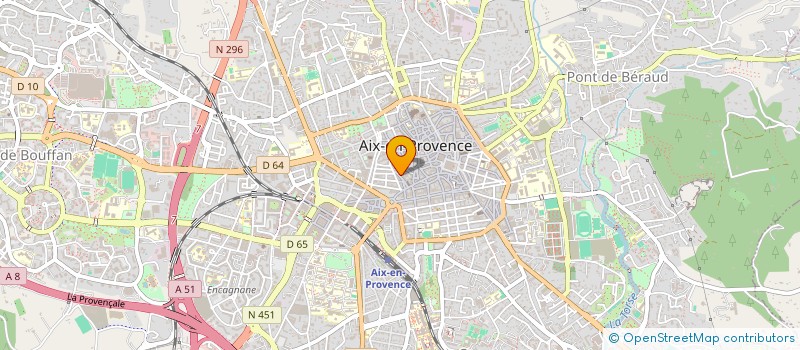 localisation de l'entreprise ASSOCIATION FORMATION PERFECTIONNEMENT à AIX-EN-PROVENCE