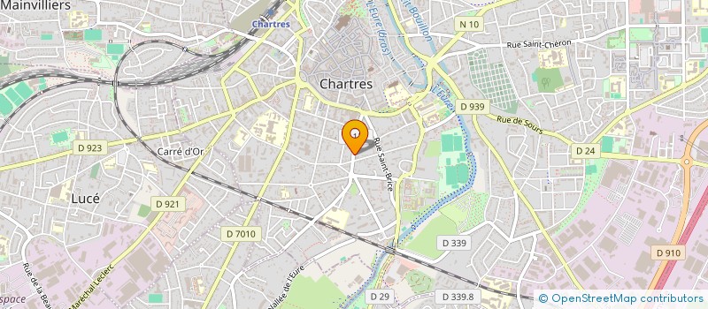 localisation de l'entreprise ASSOCIATION FORMATION POUR ENTREPRISE à CHARTRES