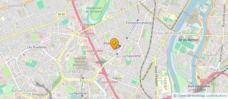 localisation de l'entreprise ASSOCIATION FORMATRAD à TOULOUSE