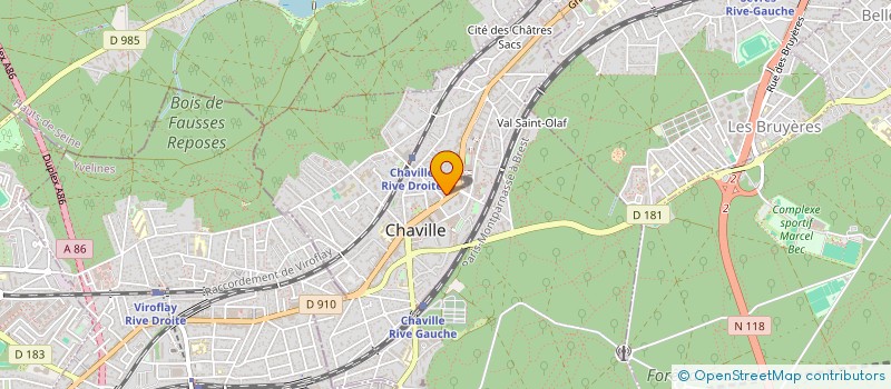 localisation de l'entreprise ASSOCIATION FORTEPIANO à CHAVILLE