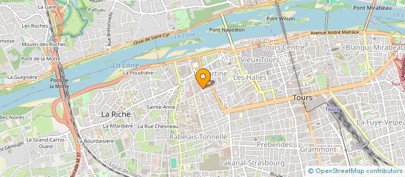 localisation de l'entreprise ASSOCIATION FORTS DANS LA FOI à TOURS