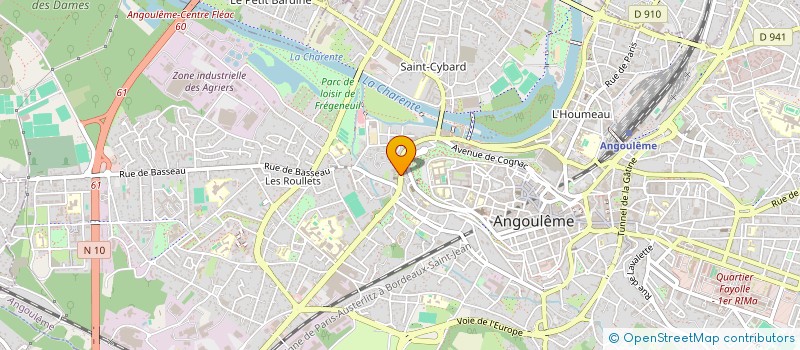 localisation de l'entreprise ASSOCIATION FORUM MAGDALENA à ANGOULEME