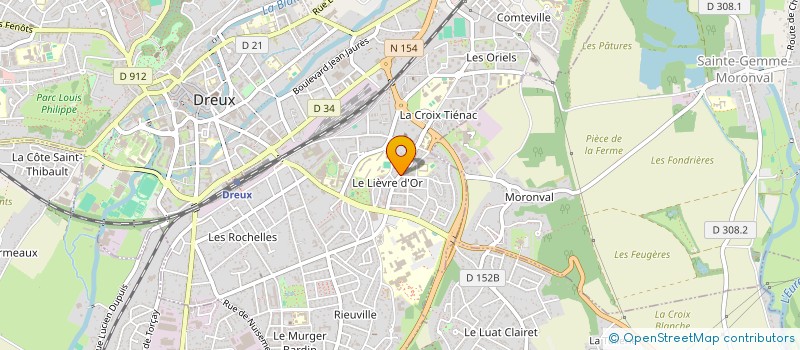 localisation de l'entreprise ASSOCIATION FOUTA TORE à DREUX
