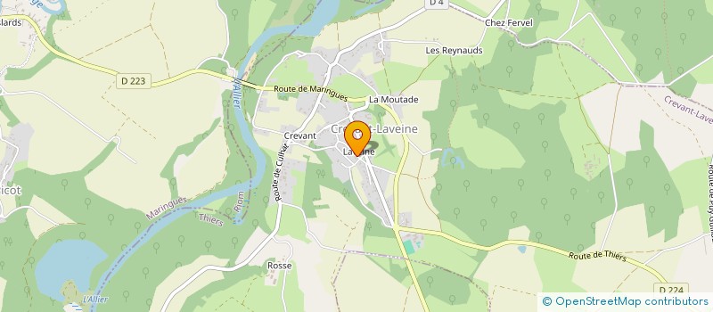 localisation de l'entreprise ASSOCIATION FOXSOUND  CREVANT-LAVEINE