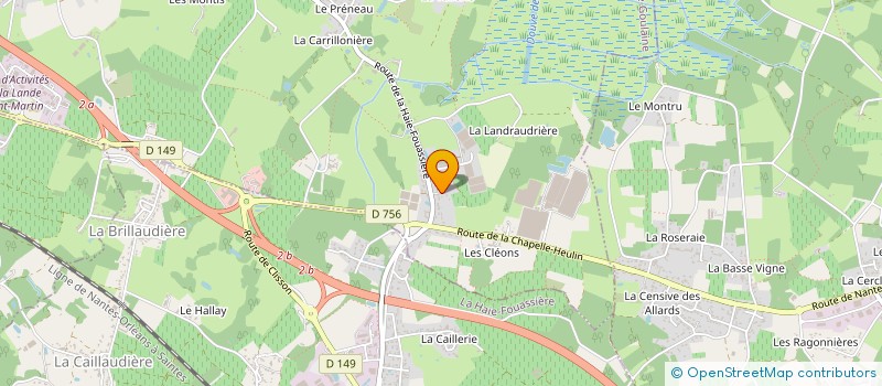 localisation de l'entreprise ASSOCIATION FRACTION à HAUTE-GOULAINE