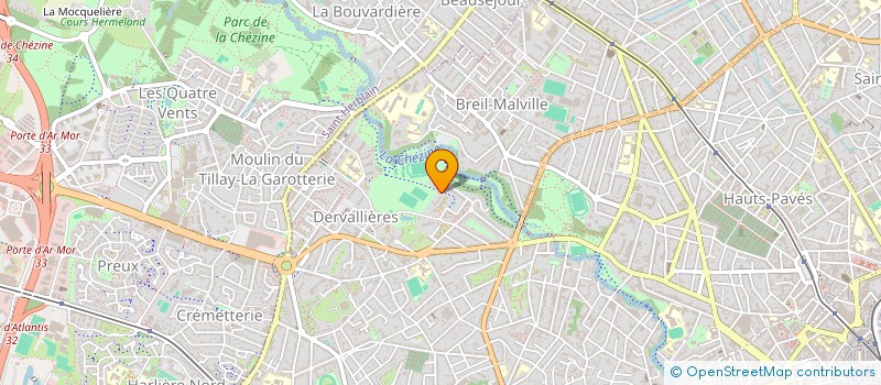 localisation de l'entreprise ASSOCIATION FRAGIL à NANTES