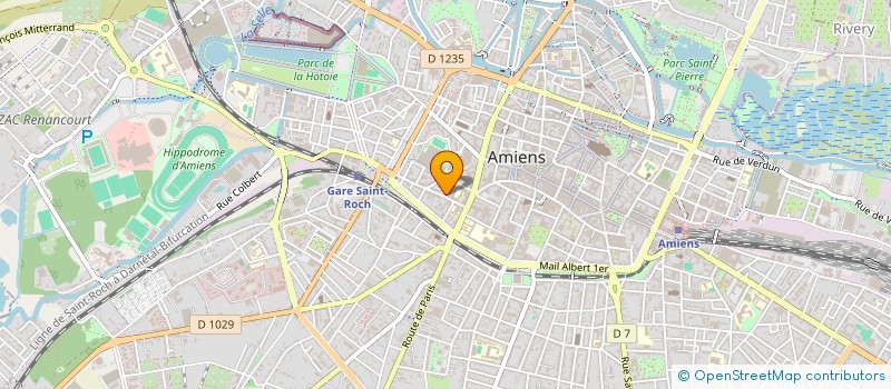 localisation de l'entreprise ASSOCIATION FRANCAISE AQUATIQUE & EVASION  AMIENS