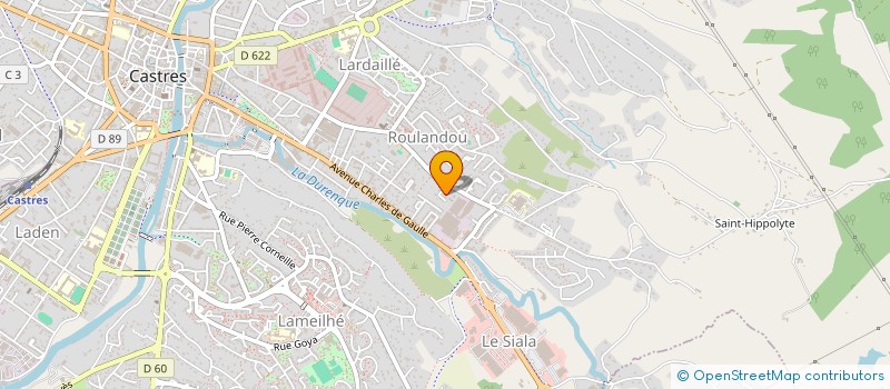 localisation de l'entreprise ASSOCIATION FRANCAISE CHRETIENNE D'AIDE ET DE DEVELOPPEMENT  SAINT-GILLES