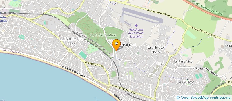 localisation de l'entreprise ASSOCIATION FRANCAISE CONTRE LES NEUROPATHIES PERIPHERIQUES à LA BAULE-ESCOUBLAC