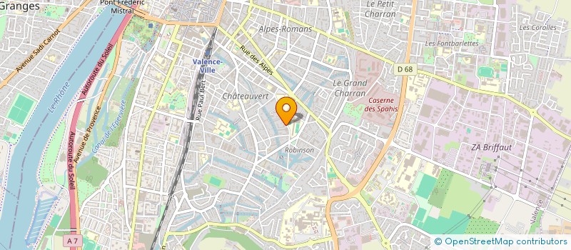 localisation de l'entreprise ASSOCIATION FRANCAISE D'AIDE ET DE DEFENSE DES PERSONNES ATTEINTES DU SYNDROME D'HYPERSENSIBILITE CHIMIQUE MULTIPLE à VALENCE
