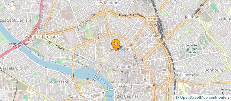 localisation de l'entreprise ASSOCIATION FRANCAISE D'ANCIENS COMBATTANTS VOLONTAIRES GARIBALDIENS ET GROUPE HISTOIRE ET CULTURE POUR LE DEVOIR DE MEM à TOULOUSE