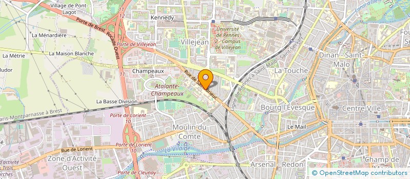 localisation de l'entreprise ASSOCIATION FRANCAISE D HALIEUTIQUE  RENNES