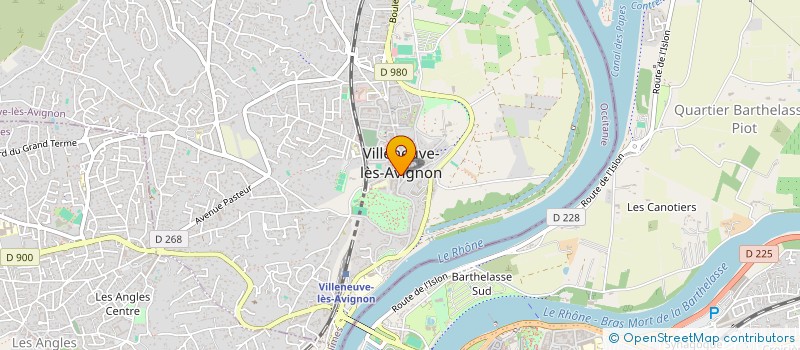 localisation de l'entreprise ASSOCIATION FRANCAISE DE CERCEAU AERIEN  VILLENEUVE-LES-AVIGNON