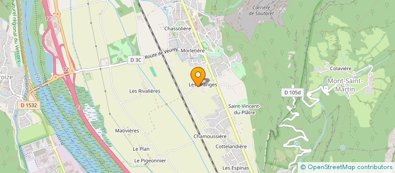 localisation de l'entreprise ASSOCIATION FRANCAISE DE LA DEFICIENCE CONGENITALE EN SACCHARASE ET ISOMALTASE (AF DCSI)  VOREPPE