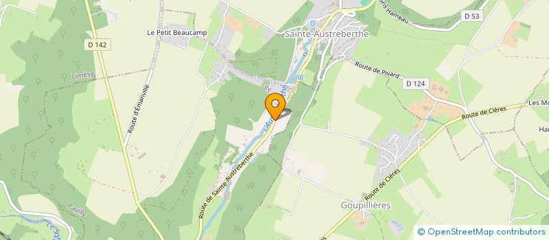 localisation de l'entreprise ASSOCIATION FRANCAISE DE PREMIERS SECOURS DE SEINE-MARITIME  PAVILLY