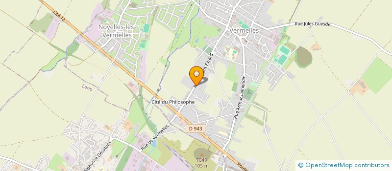 localisation de l'entreprise ASSOCIATION FRANCAISE DE PREMIERS SECOURS PAS DE CALAIS à VERMELLES